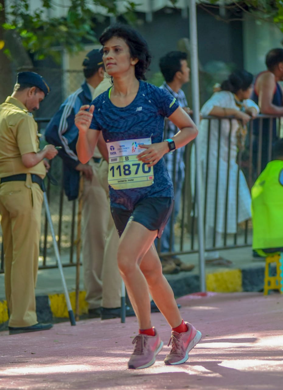 Sasmita's dream run was completing a 42-km marathon.