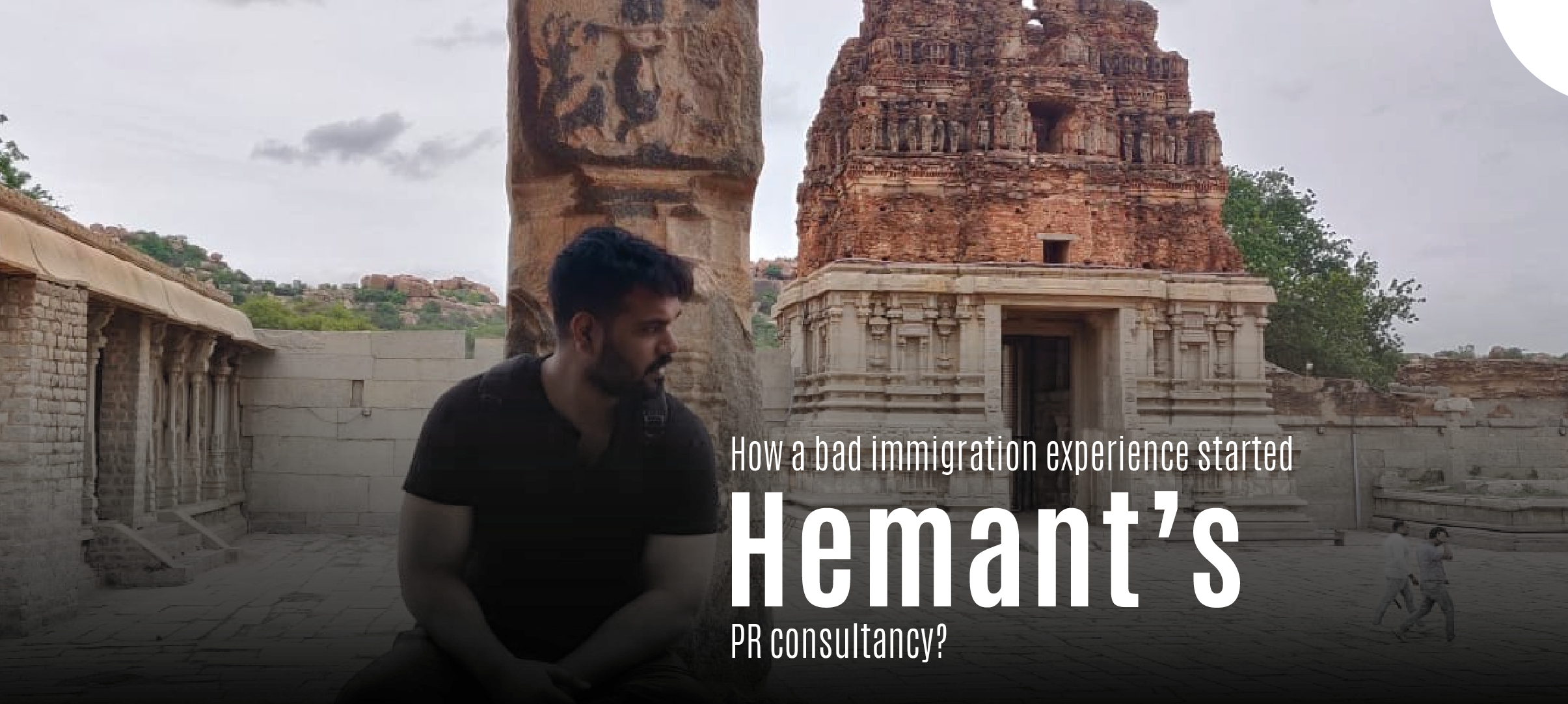 Hemant Yadav started taking live sessions after educating himself about Canada's immigration and study programs.