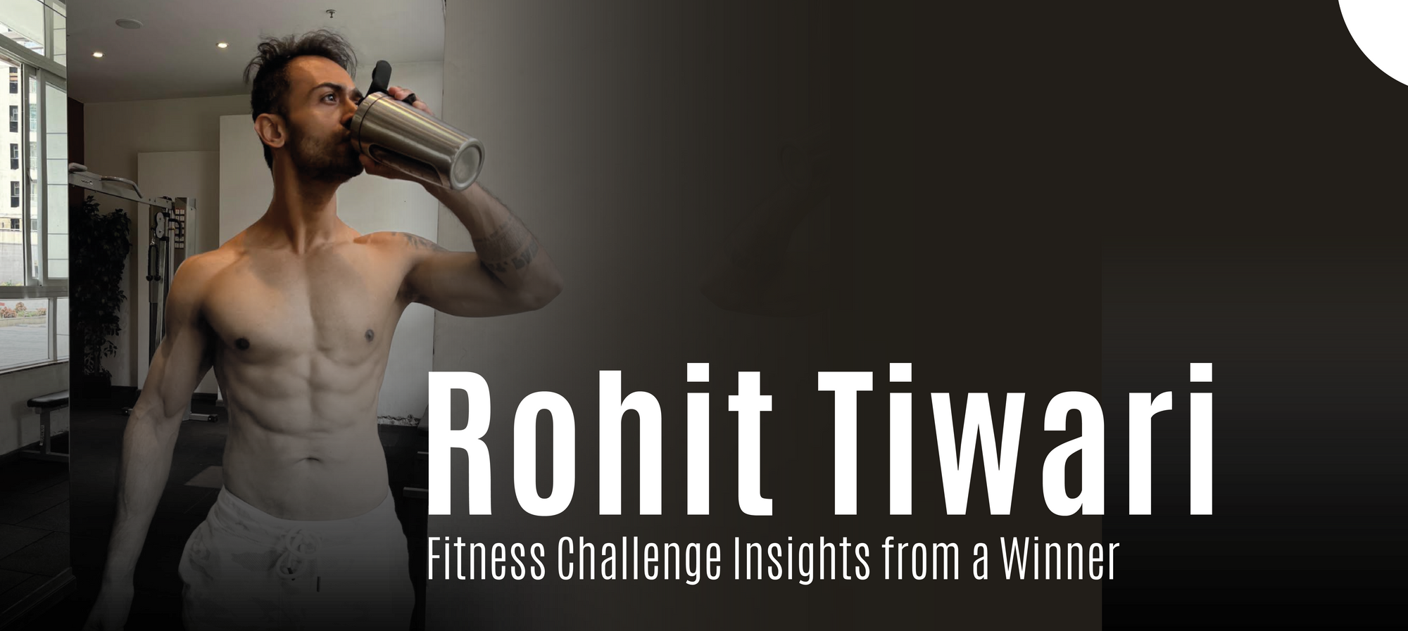 Rohit was the winner of SocialBoat's '5K Calories Challenge'