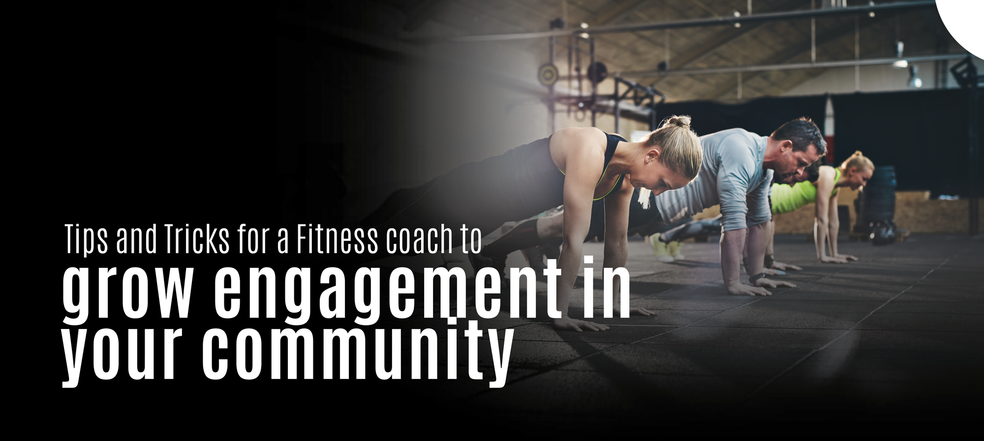 An engaged community is the first step to earning as a fitness coach. 