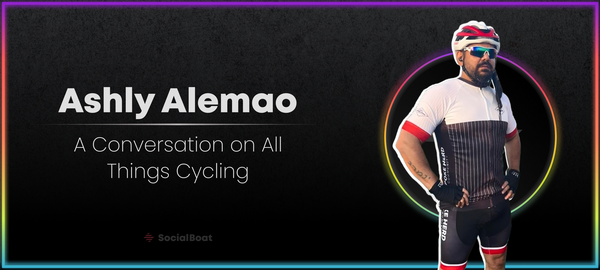 Ashly Alemao, the founder of the Faridabad Cycling Club